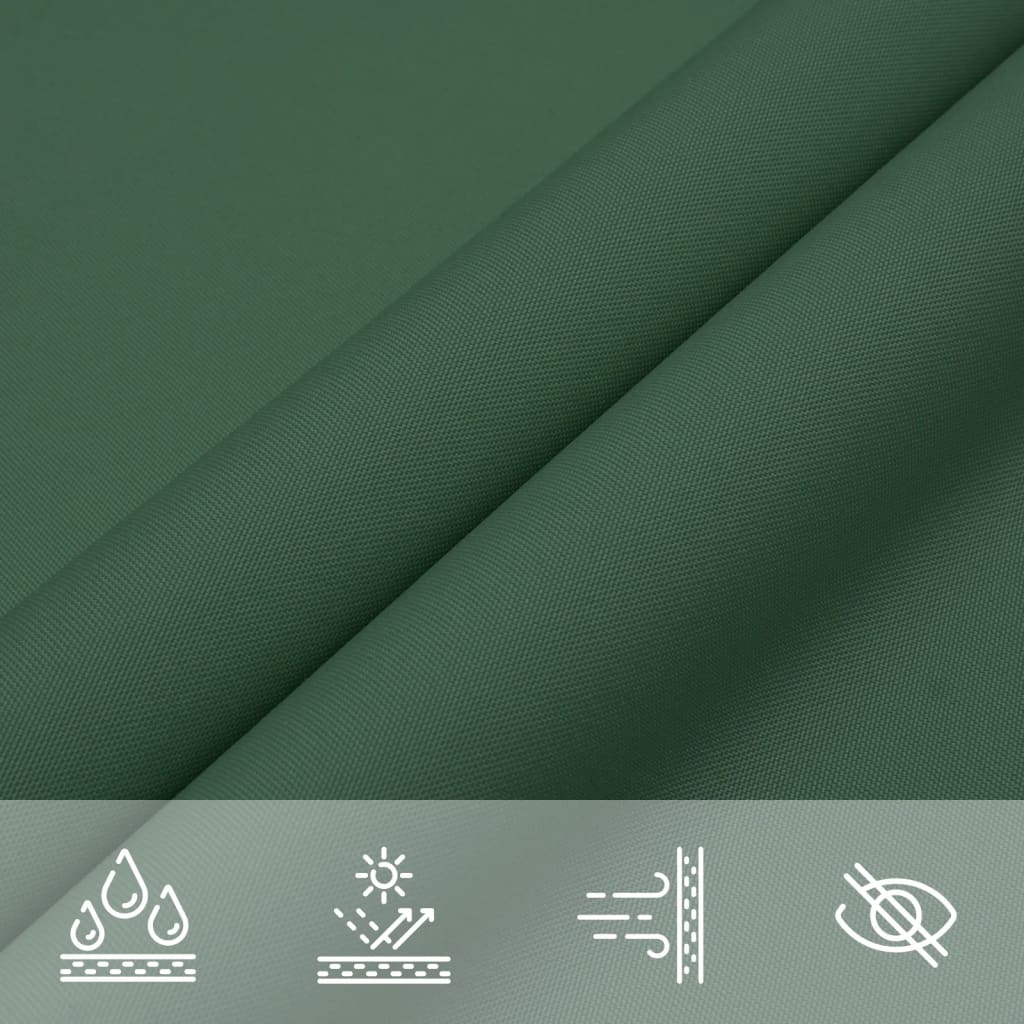 Sun sail, dark green, 3x4x5m, oxford, triangular