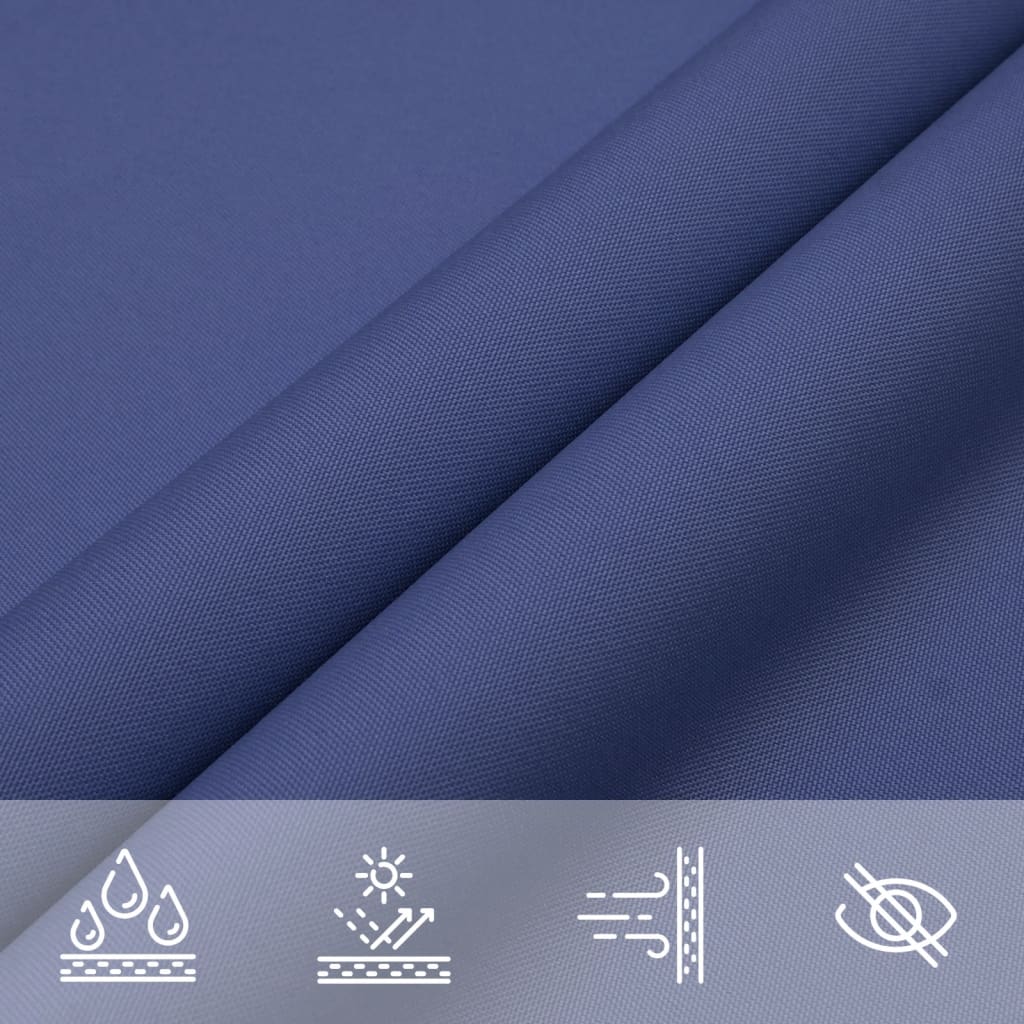 Sun shade sail, blue, 4x5x6.4m, oxford fabric