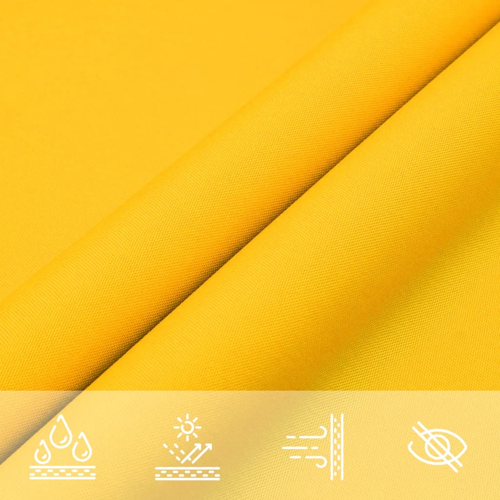 Uždanga nuo saulės, geltona, 4,5x4,5m, oksfordo audinys