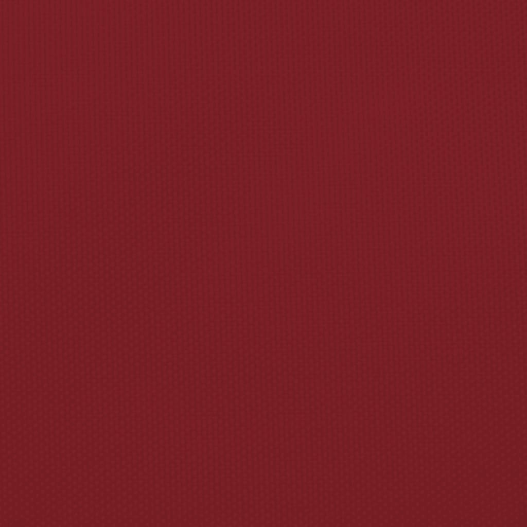 Uždanga nuo saulės, raudona, 4,5x4,5m, oksfordo audinys