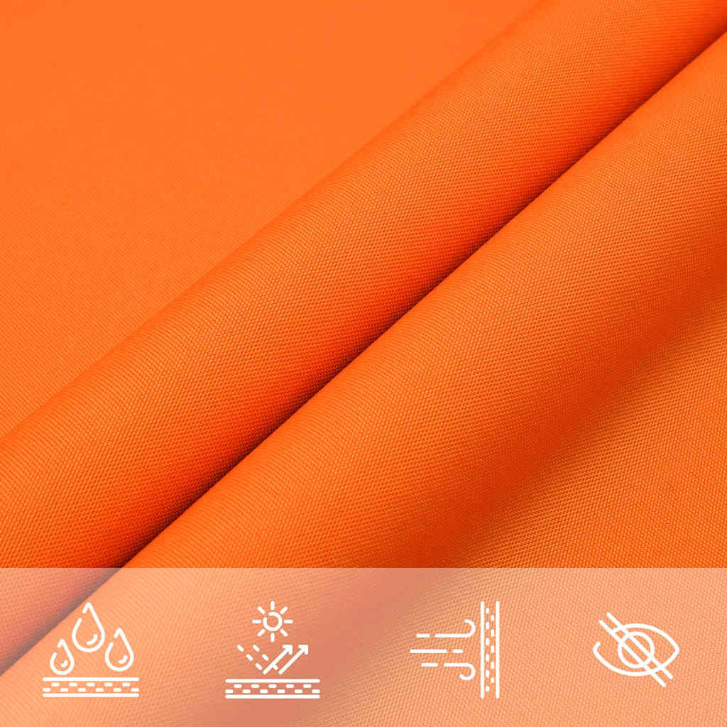 Sunshade, orange, 2x3.5 m, Oxford fabric