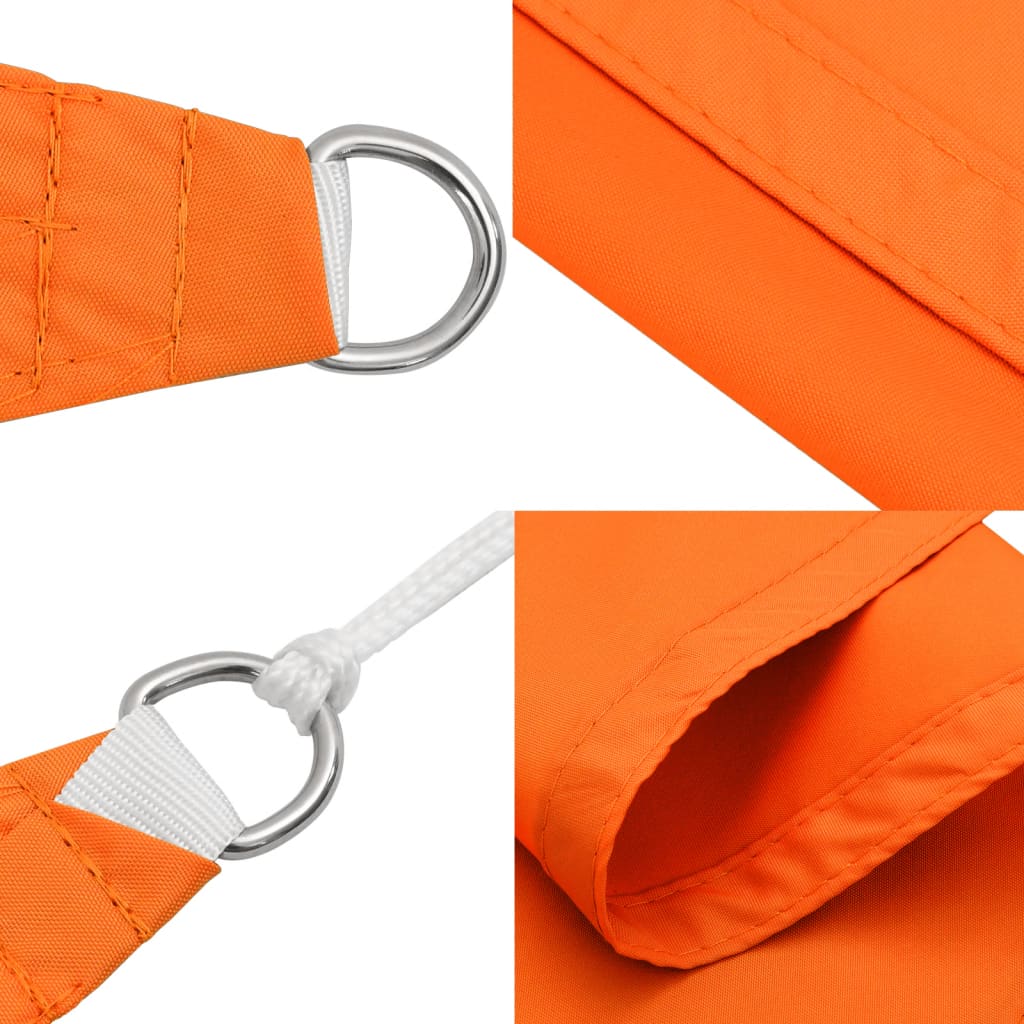 Uždanga nuo saulės, oranžinė, 3x3x4,24m, oksfordo audinys