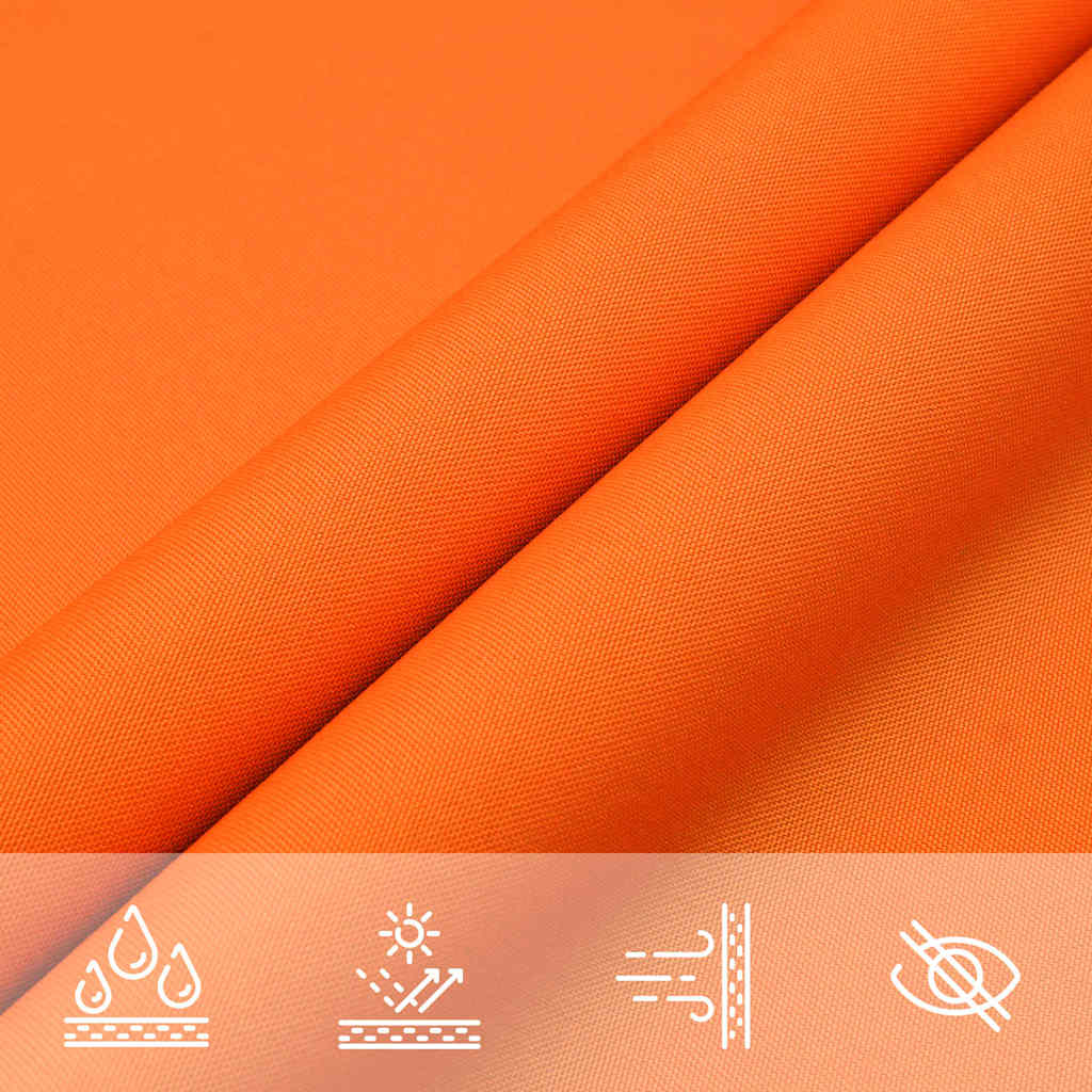Uždanga nuo saulės, oranžinė, 4x5x6,4m, oksfordo audinys