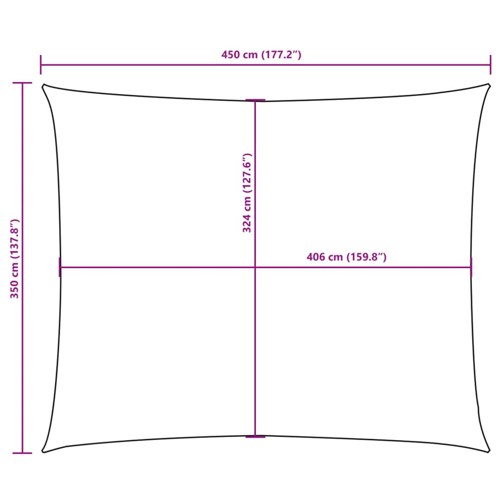 Saulessargs, melns, 3,5x4,5m, Oksfordas audums