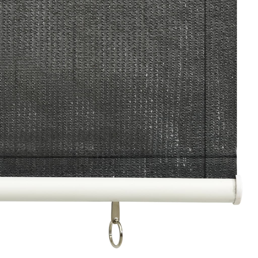 Outdoor roller blind, anthracite, 60x140cm