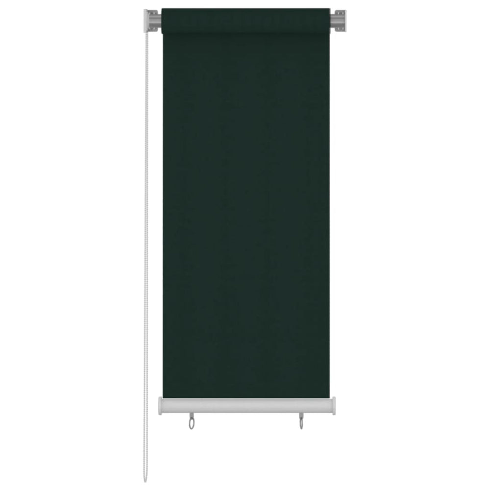 Lauko roletas, tamsiai žalios spalvos, 60x140cm, HDPE