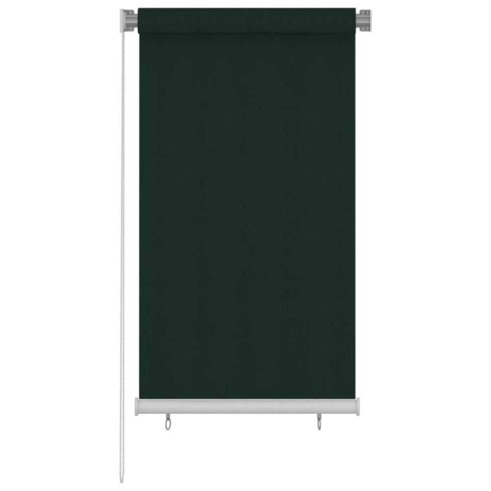 Lauko roletas, tamsiai žalios spalvos, 80x140cm, HDPE