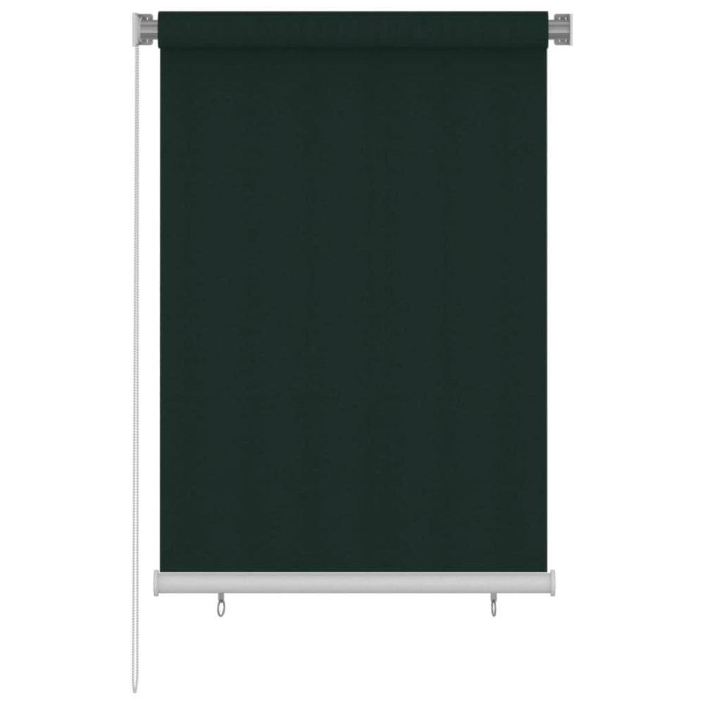 Lauko roletas, tamsiai žalios spalvos, 100x140cm, HDPE