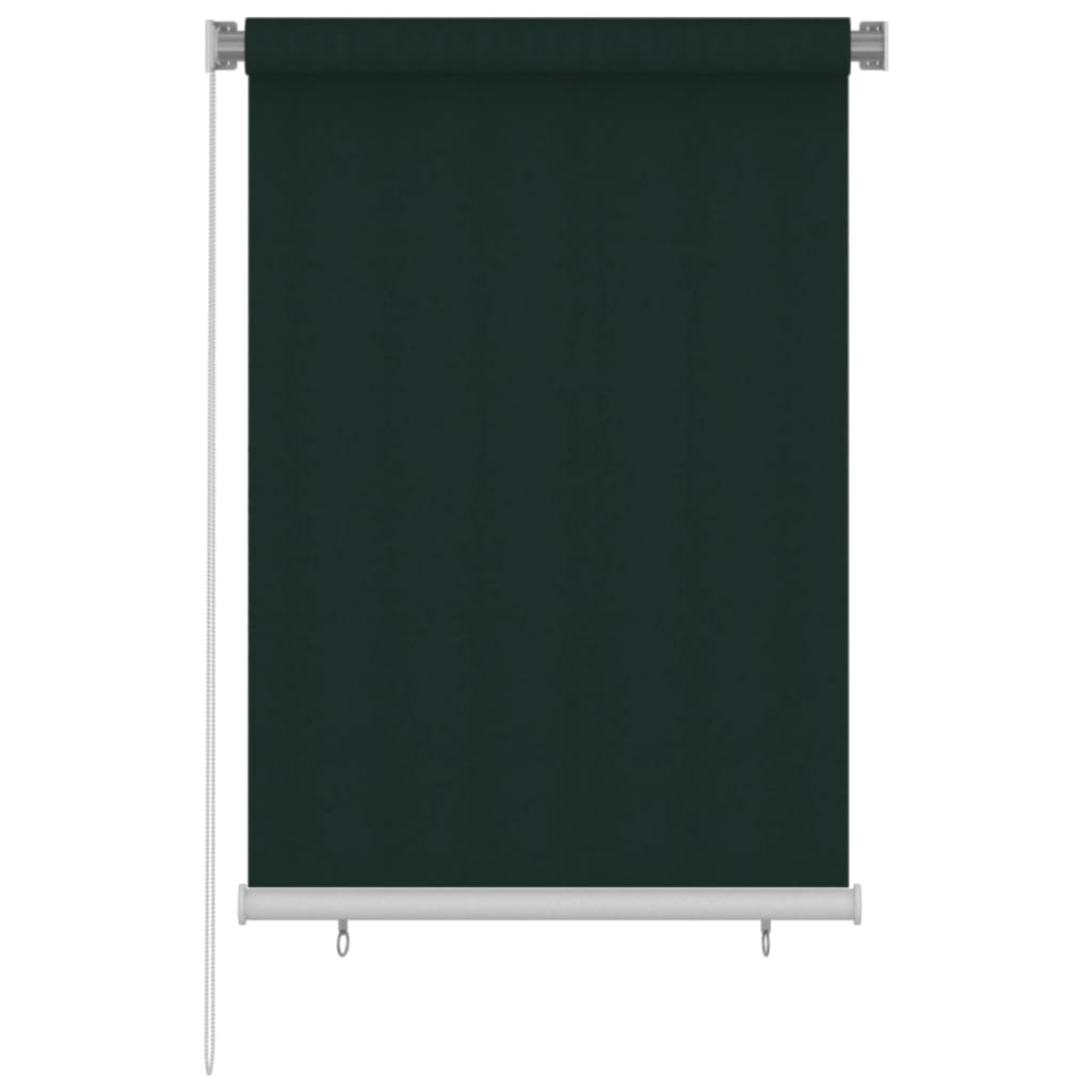 Lauko roletas, tamsiai žalios spalvos, 100x140cm, HDPE