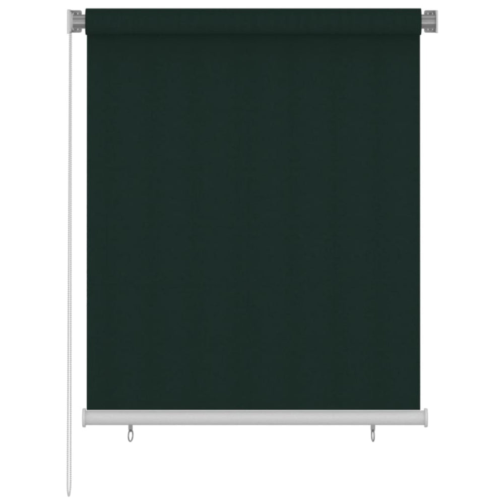 Lauko roletas, tamsiai žalios spalvos, 120x140cm, HDPE
