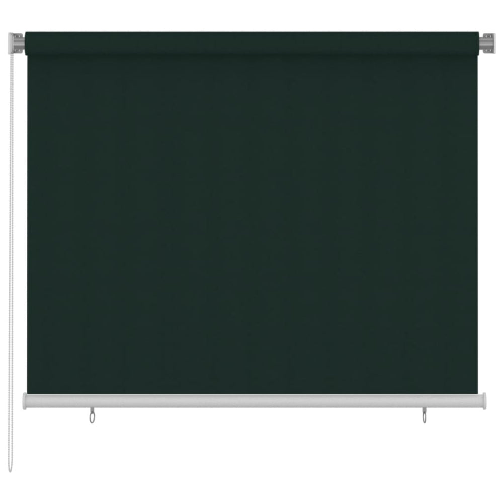 Lauko roletas, tamsiai žalios spalvos, 180x140cm, HDPE