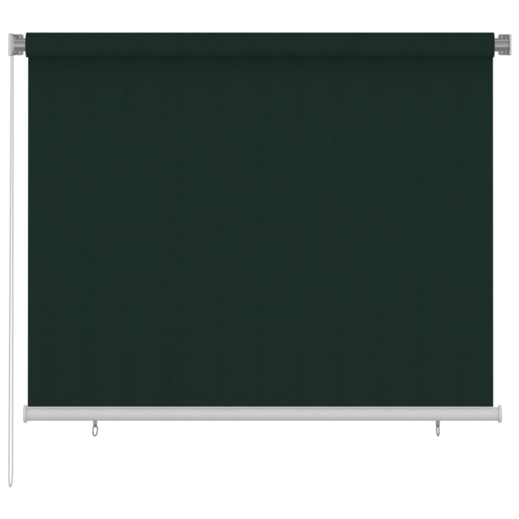 Lauko roletas, tamsiai žalios spalvos, 180x140cm, HDPE