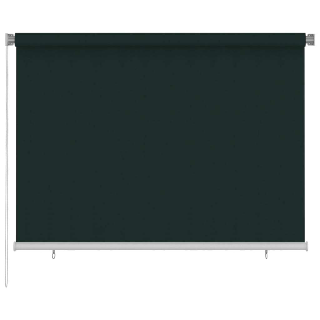 Lauko roletas, tamsiai žalios spalvos, 200x140cm, HDPE