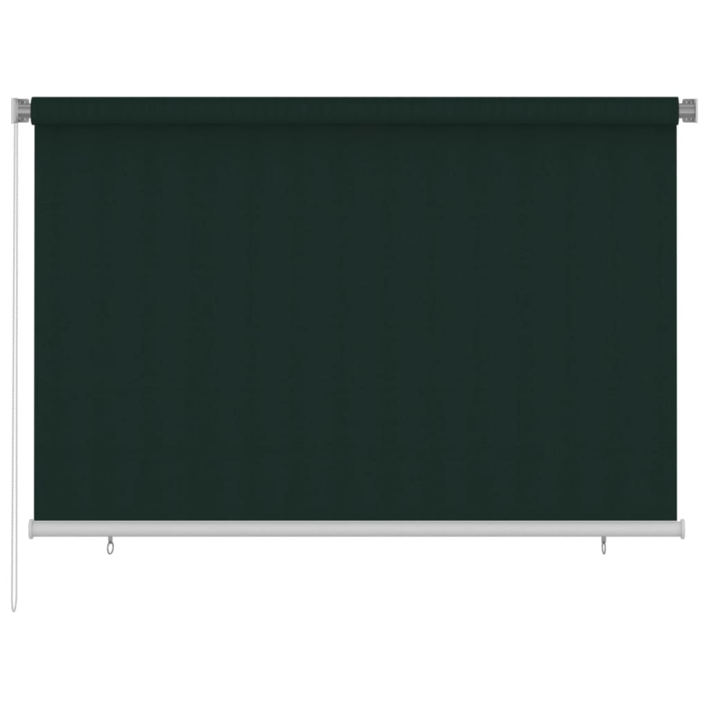 Lauko roletas, tamsiai žalios spalvos, 220x140cm, HDPE