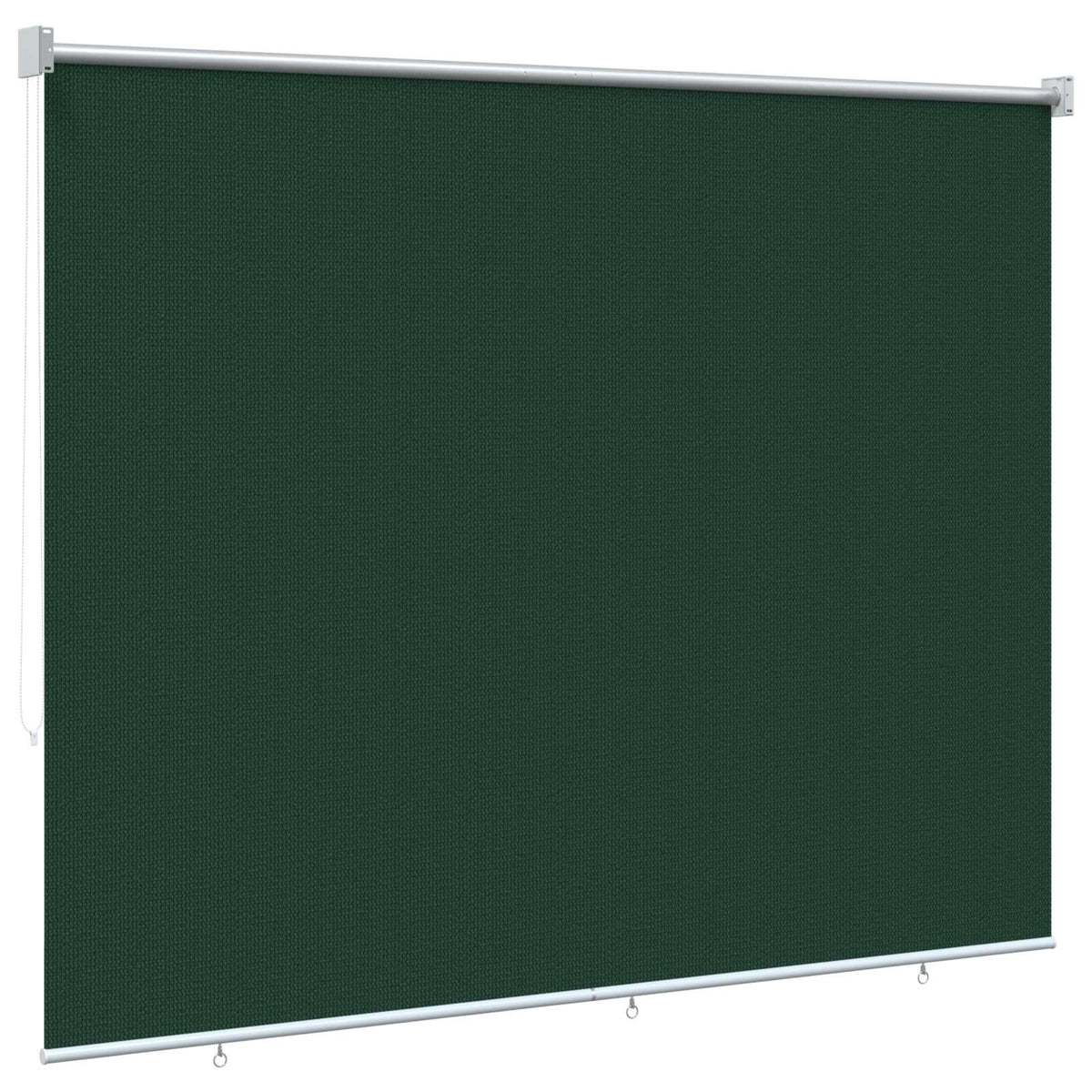 Lauko roletas, tamsiai žalios spalvos, 220x140cm, HDPE