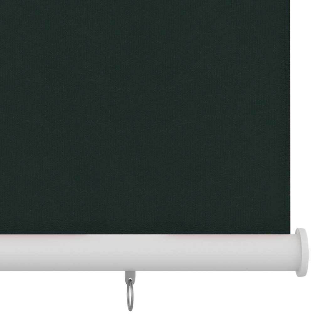Lauko roletas, 245 (plotis) x 140 (aukštis) cm, tamsiai žalios spalvos, HDPE