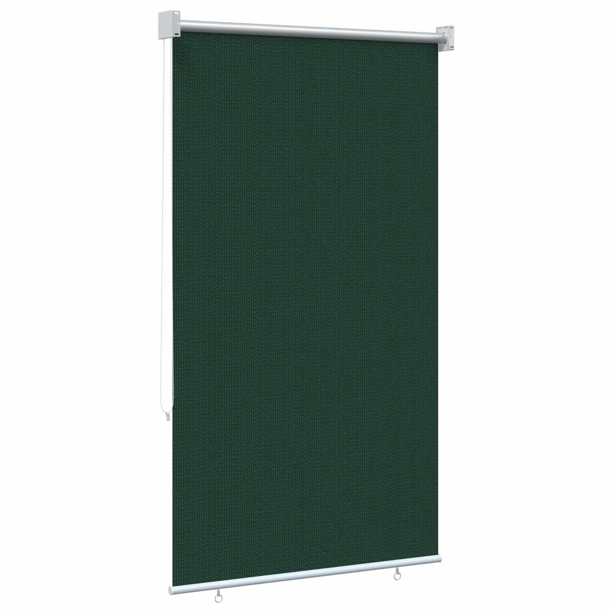 Lauko roletas, 105 (plotis) x 230 (aukštis) cm, tamsiai žalios spalvos, HDPE