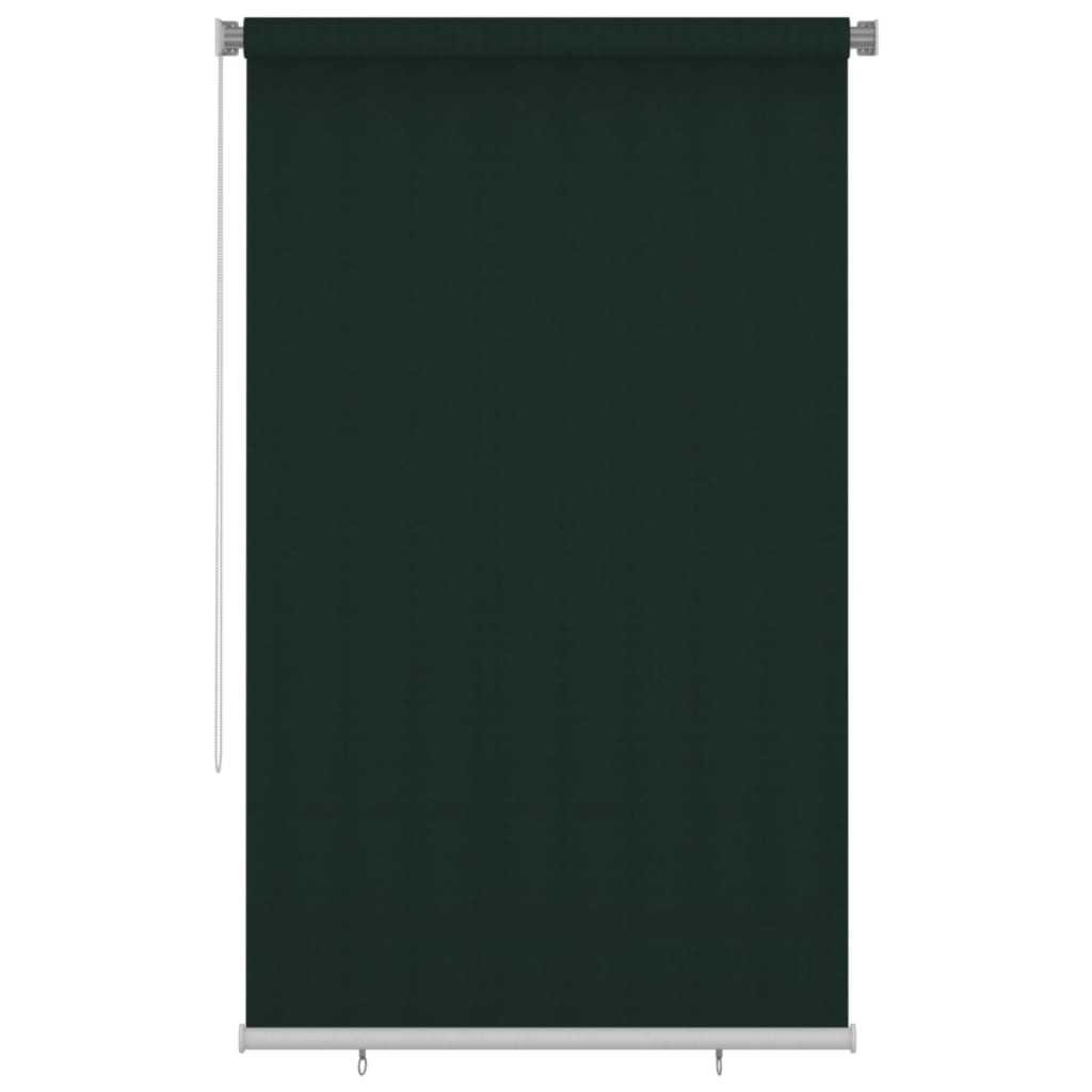 Lauko roletas, tamsiai žalios spalvos, 140x230cm, HDPE