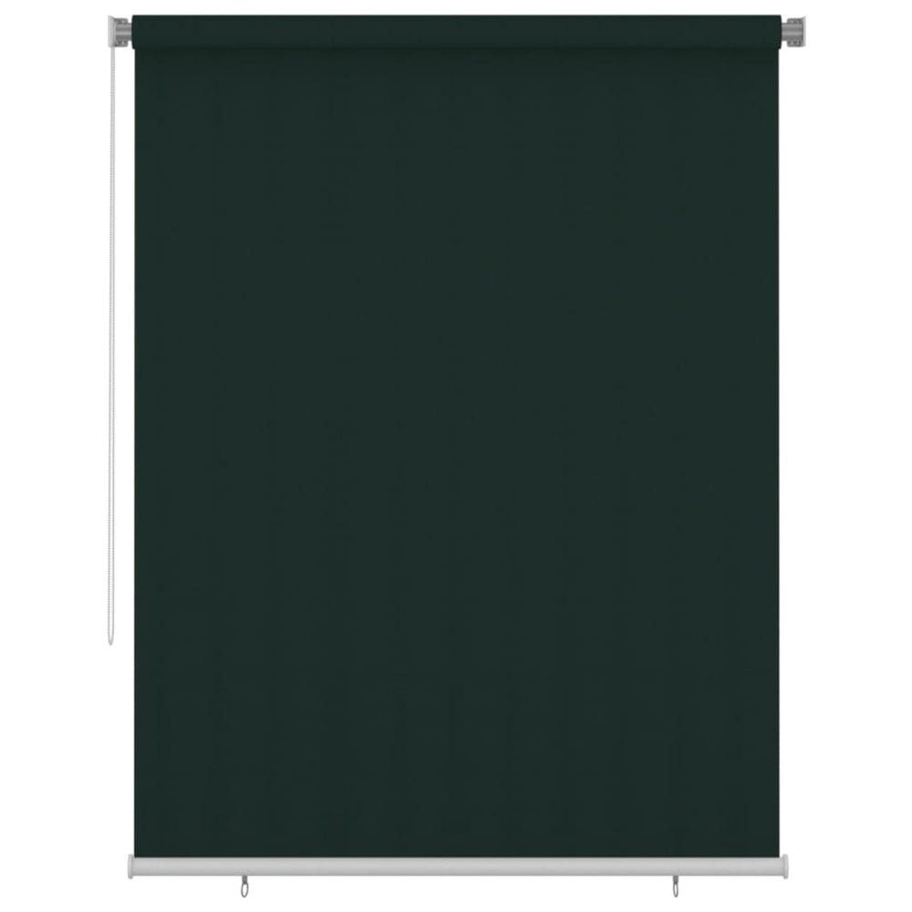 Lauko roletas, tamsiai žalios spalvos, 180x230cm, HDPE