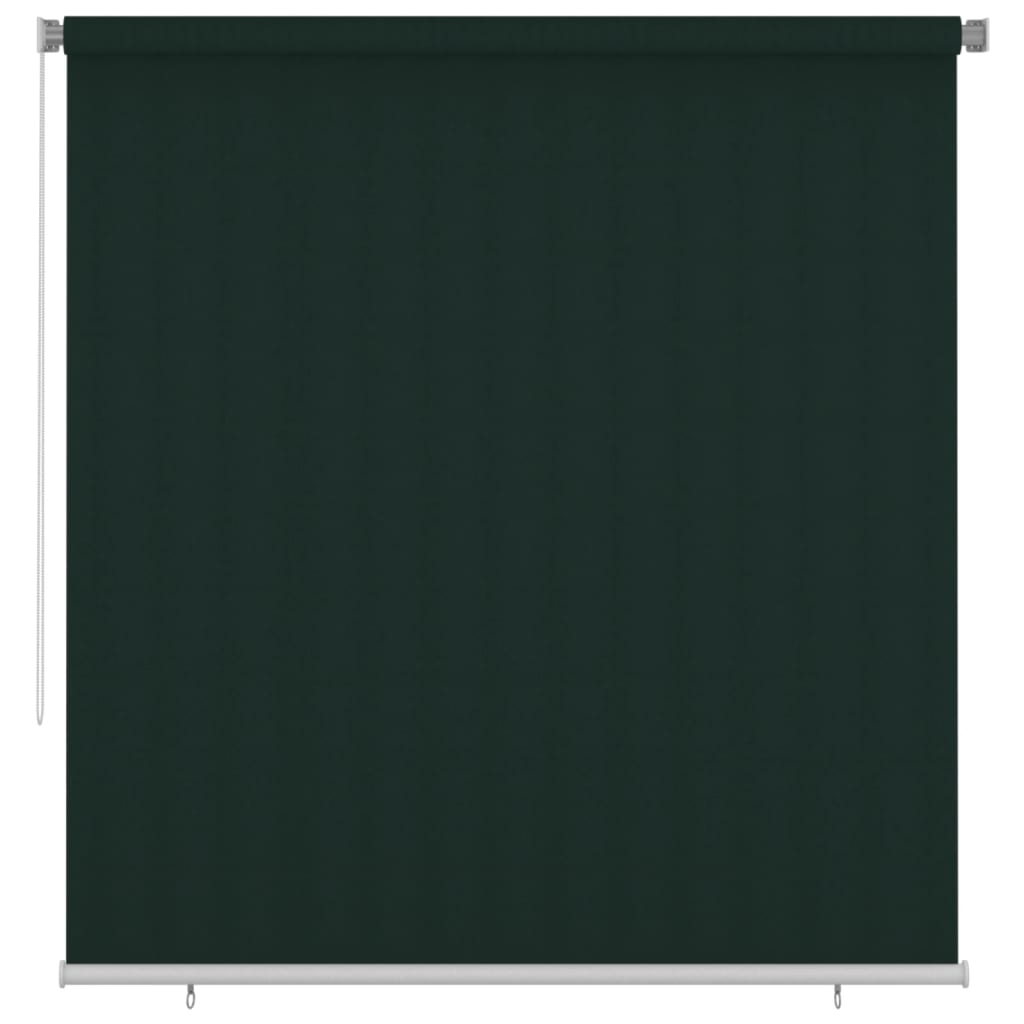 Lauko roletas, tamsiai žalios spalvos, 220x230cm, HDPE