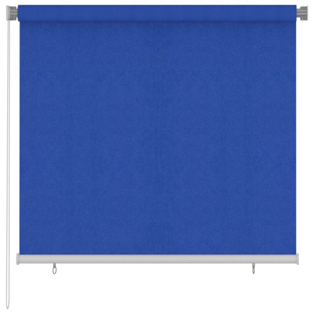 Lauko roletas, mėlynos spalvos, 160x140cm, HDPE