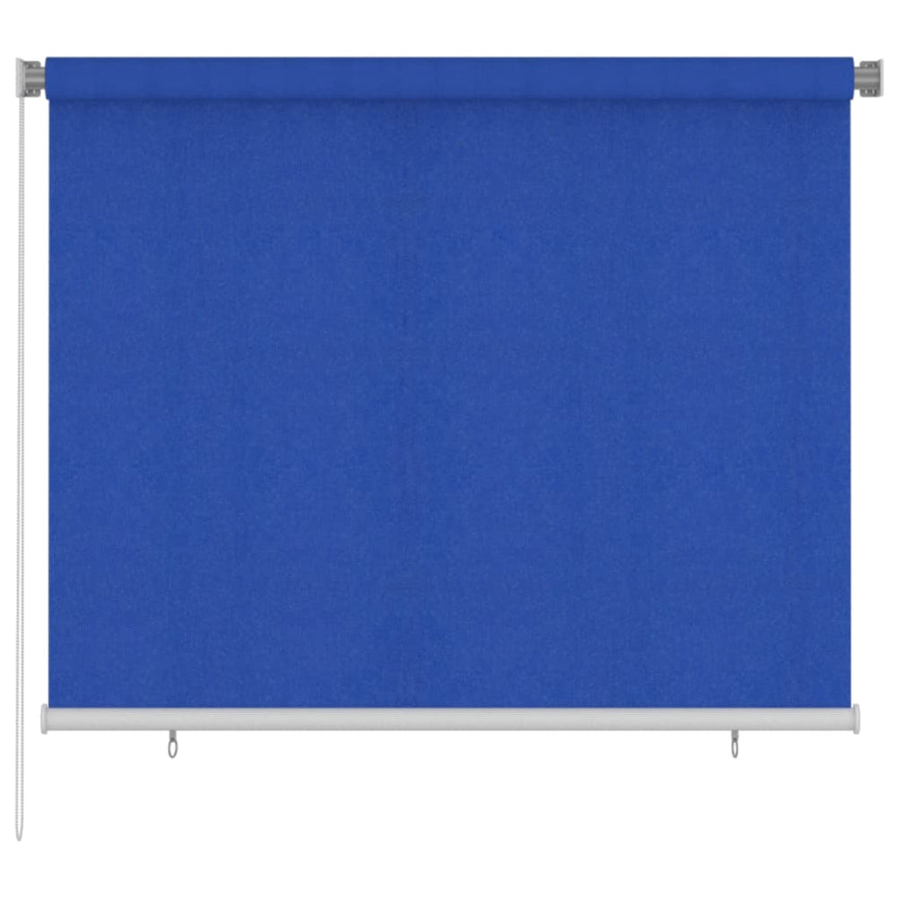 Lauko roletas, mėlynos spalvos, 180x140cm, HDPE