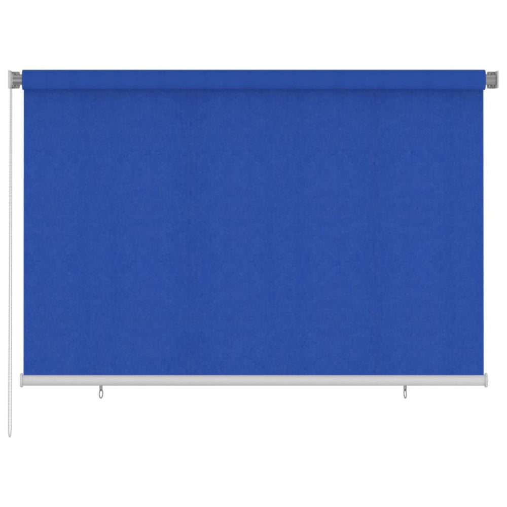 Lauko roletas, mėlynos spalvos, 220x140cm, HDPE