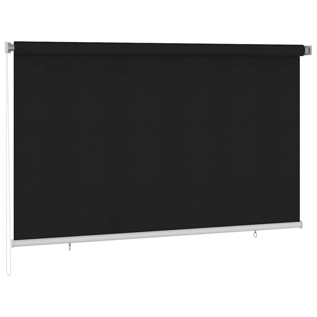 Lauko roletas, 245 (plotis) x 140 (aukštis) cm, juodos spalvos
