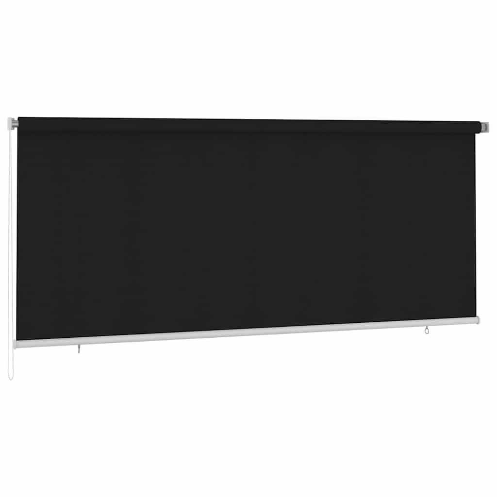 Lauko roletas, 355 (plotis) x 140 (aukštis) cm, juodos spalvos