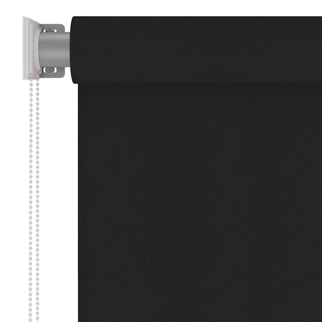 Lauko roletas, 355 (plotis) x 140 (aukštis) cm, juodos spalvos