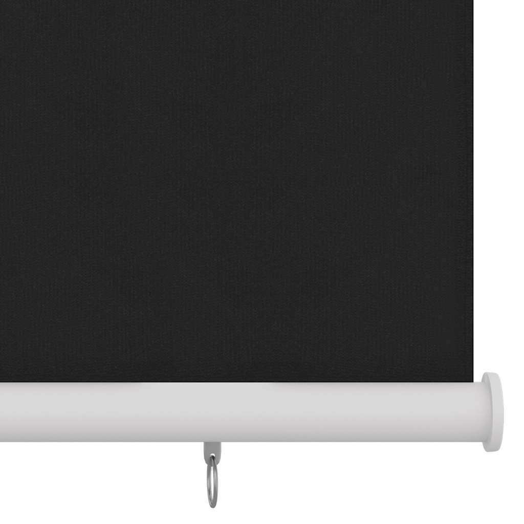 Lauko roletas, 65 (plotis) x 230 (aukštis) cm, juodos spalvos, HDPE