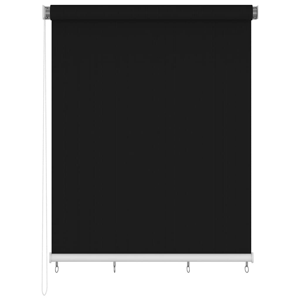 Lauko roletas, 225 (plotis) x 230 (aukštis) cm, juodos spalvos
