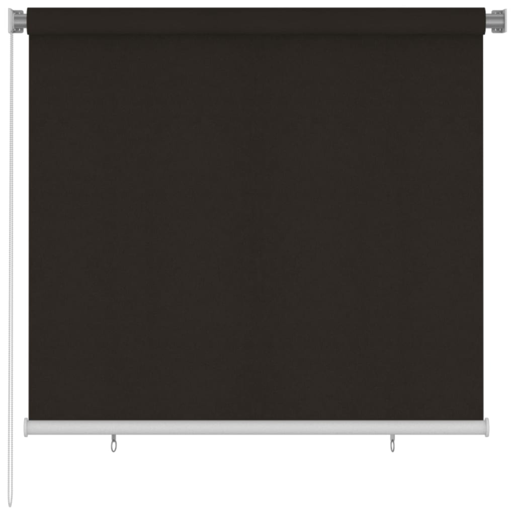 Lauko roletas, rudos spalvos, 160x140cm, HDPE