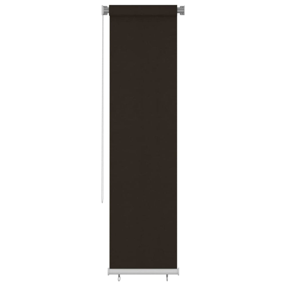 Lauko roletas, rudos spalvos, 60x230cm, HDPE