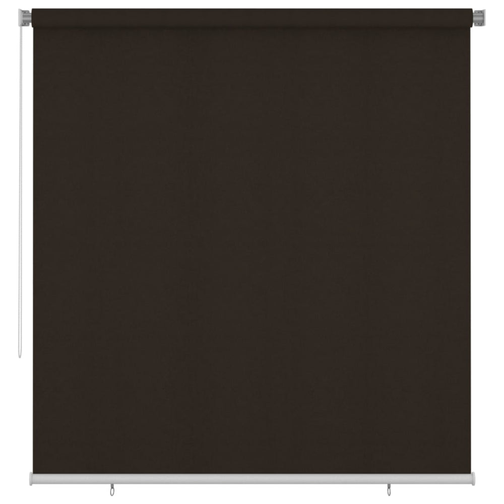Lauko roletas, rudos spalvos, 220x230cm, HDPE