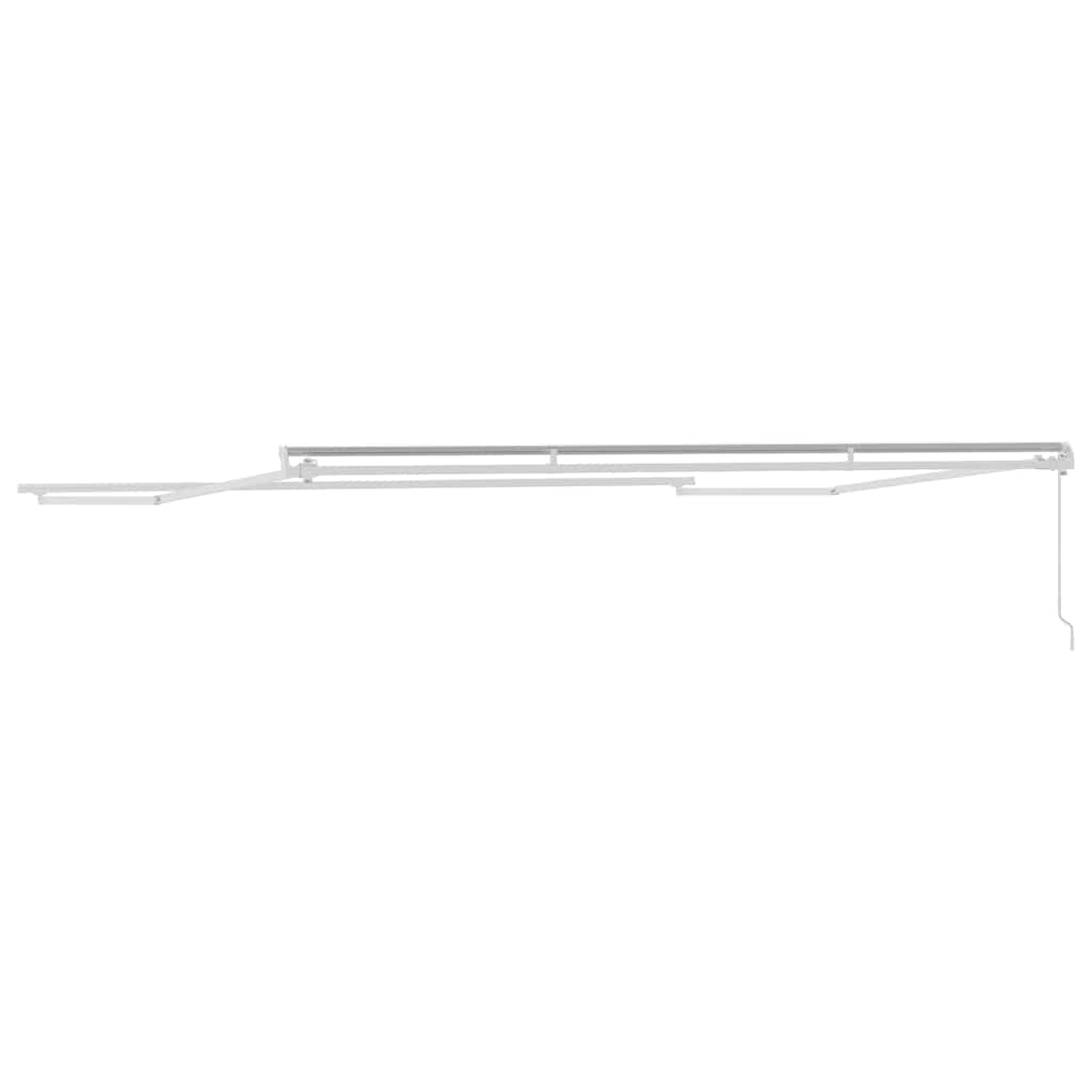 Pavėsinė Balta 5 × 3,5 m metalas