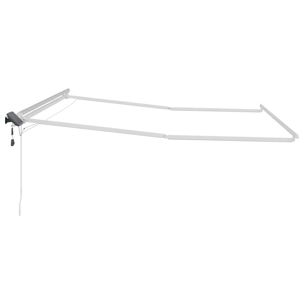 Pavėsinė rankiniu būdu Balta 5 x 3 m metalas
