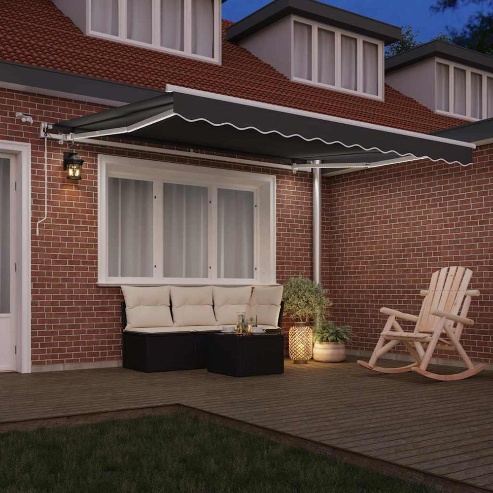 Markizės rėmas Balta 350 x 250 cm Aliuminis