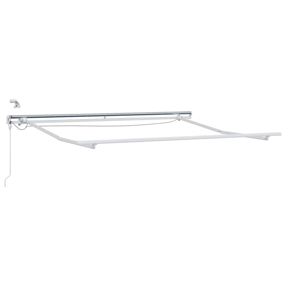 Markizės rėmas Balta 350 x 250 cm Aliuminis