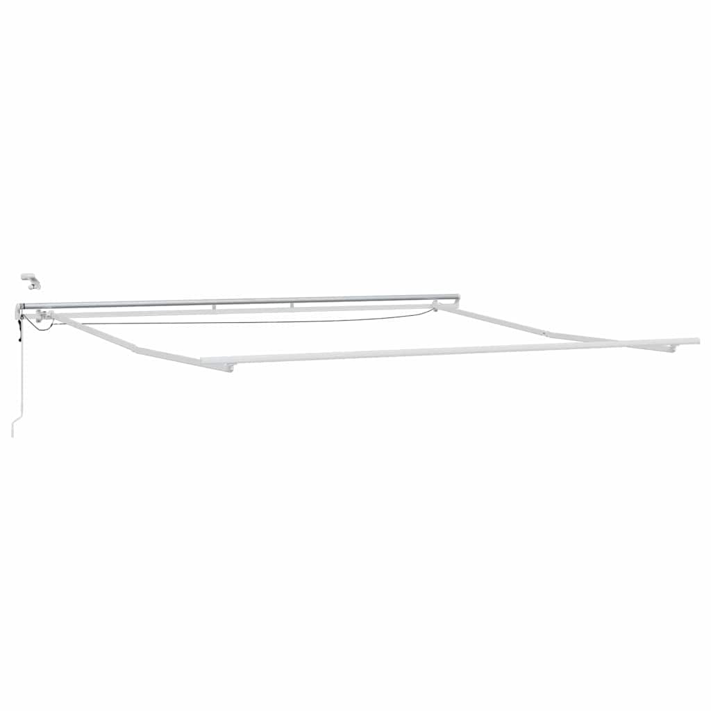 Markizės rėmas Balta 500 × 350 cm Aliuminis