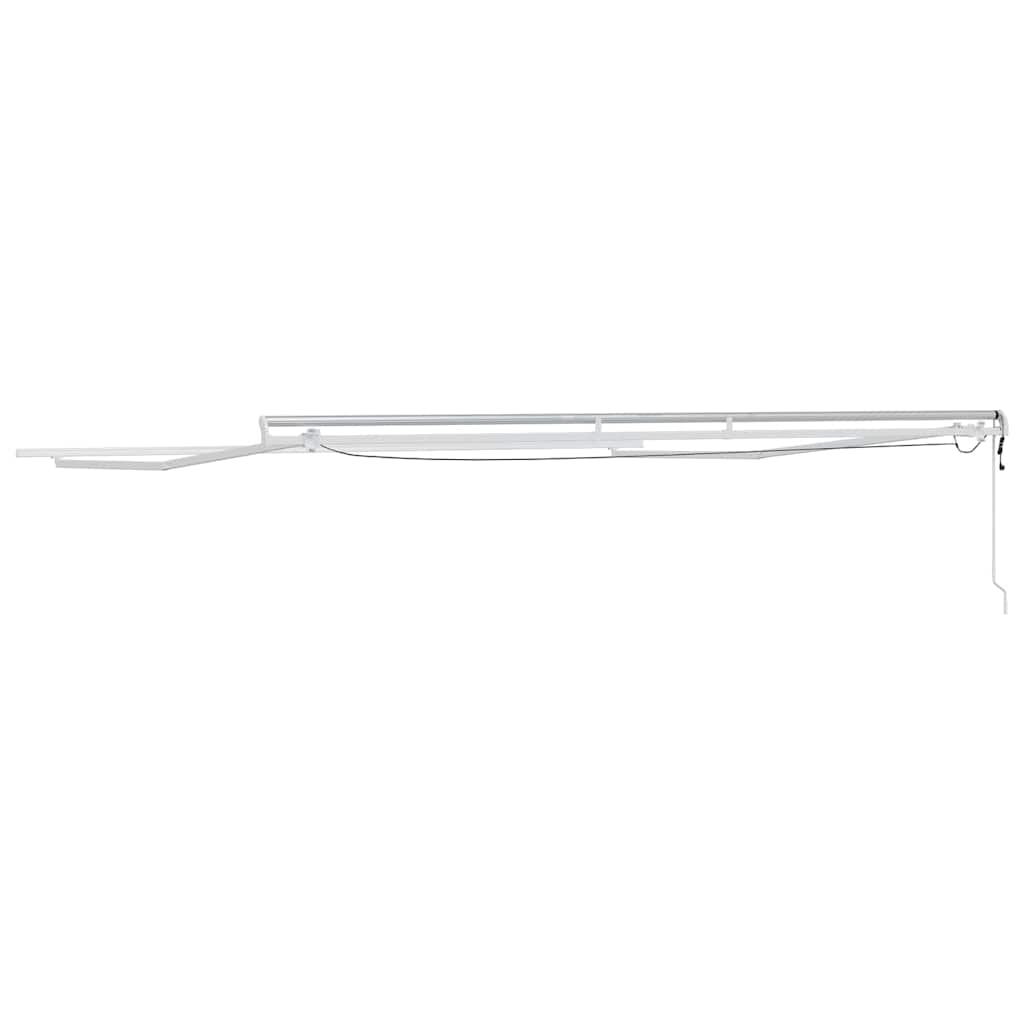 Markizės rėmas Balta 500 × 350 cm Aliuminis