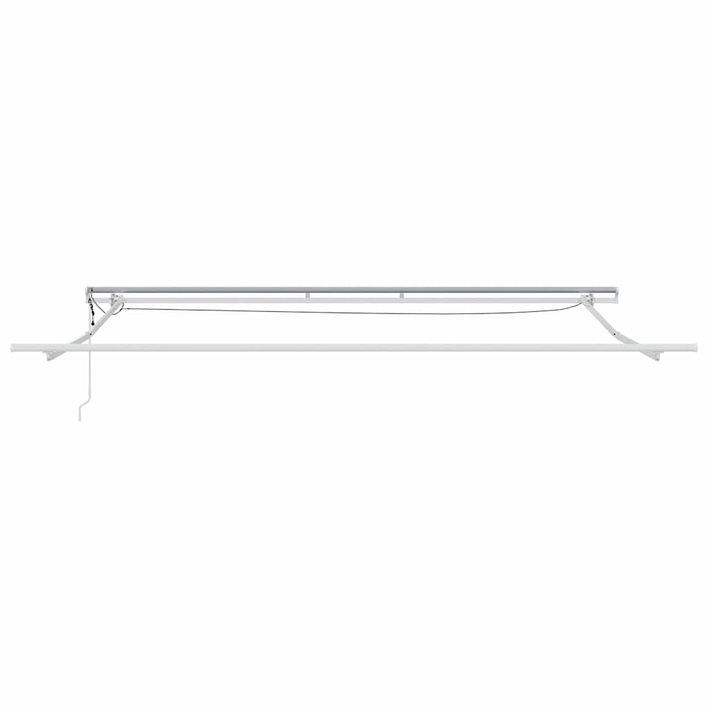 Markizės rėmas Balta 500 × 350 cm Aliuminis