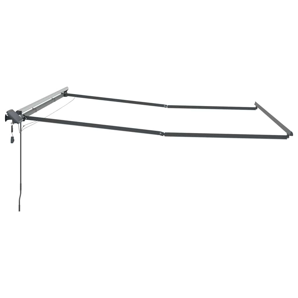 Markizės rėmas Antracitas 500 × 300 cm Aliuminis