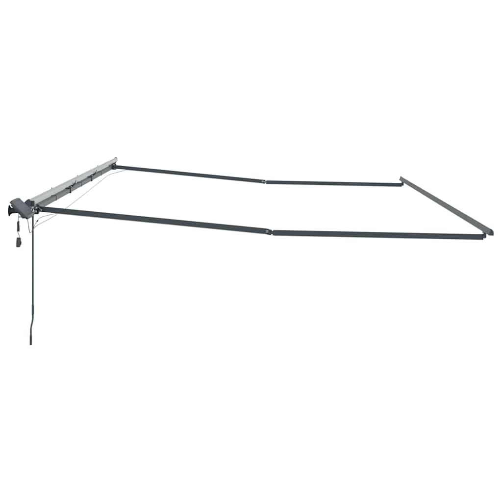 Markizės rėmas Antracitas 600 × 350 cm Aliuminis