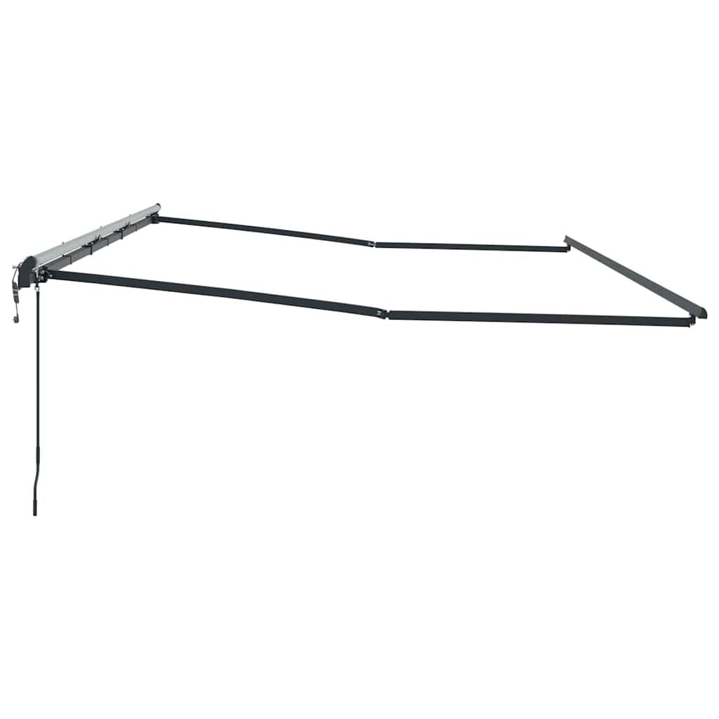 Markizės rėmas Antracitas 600 × 350 cm Aliuminis