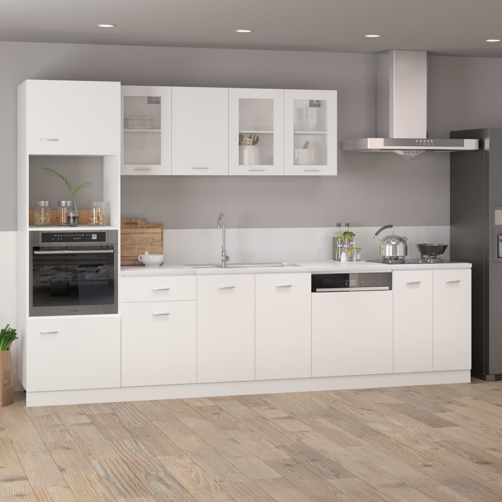 Base cabinet with a drawer, "Lyon", white, 40x46x81.5cm