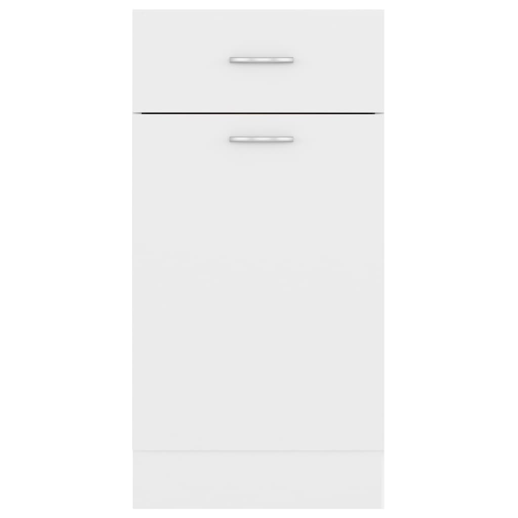 Base cabinet with a drawer, "Lyon", white, 40x46x81.5cm
