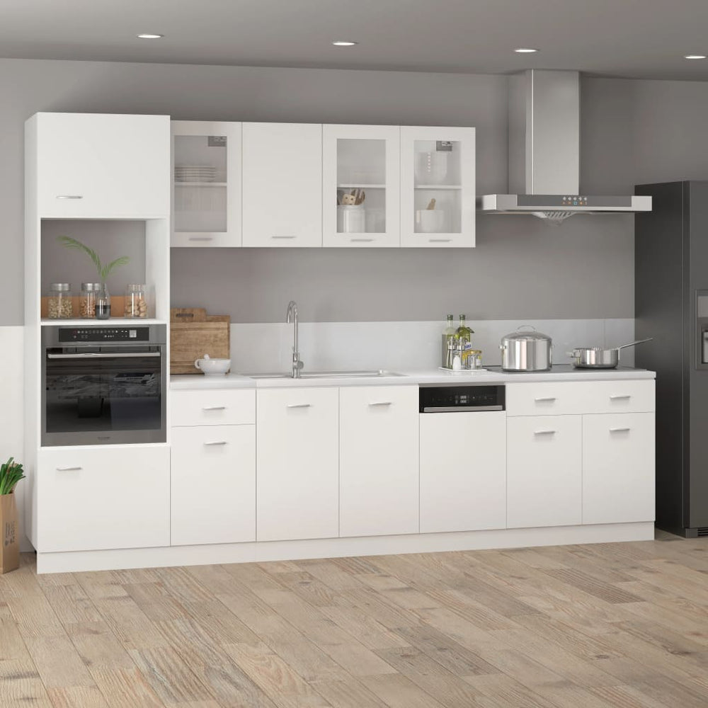 Base cabinet with drawer, "Lyon", white, 80x46x81.5cm