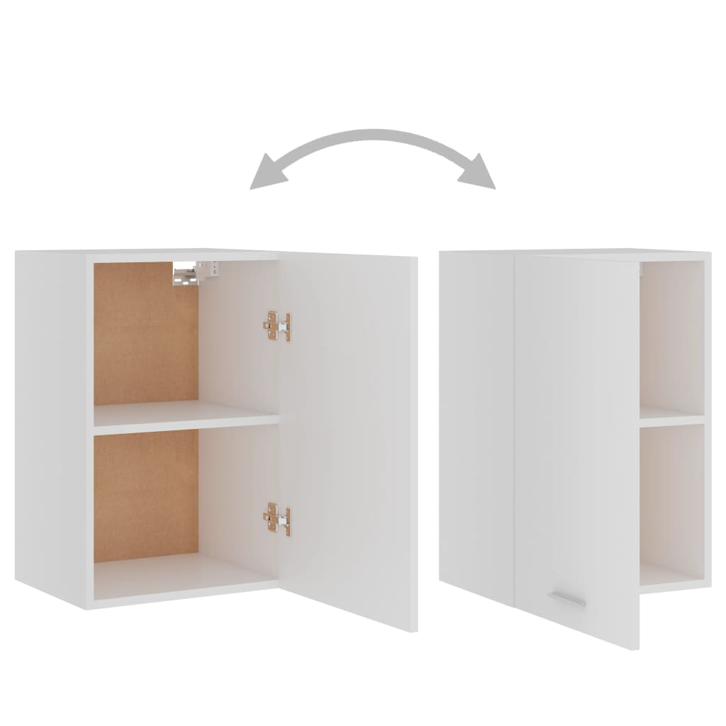 Wall cabinet, "Lyon", white, 39.5x31x60cm