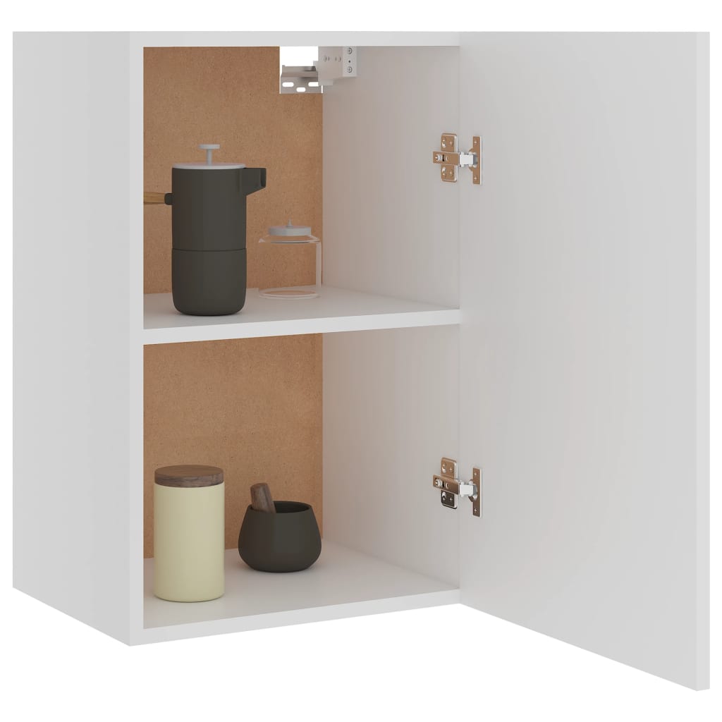 Wall cabinet, "Lyon", white, 39.5x31x60cm